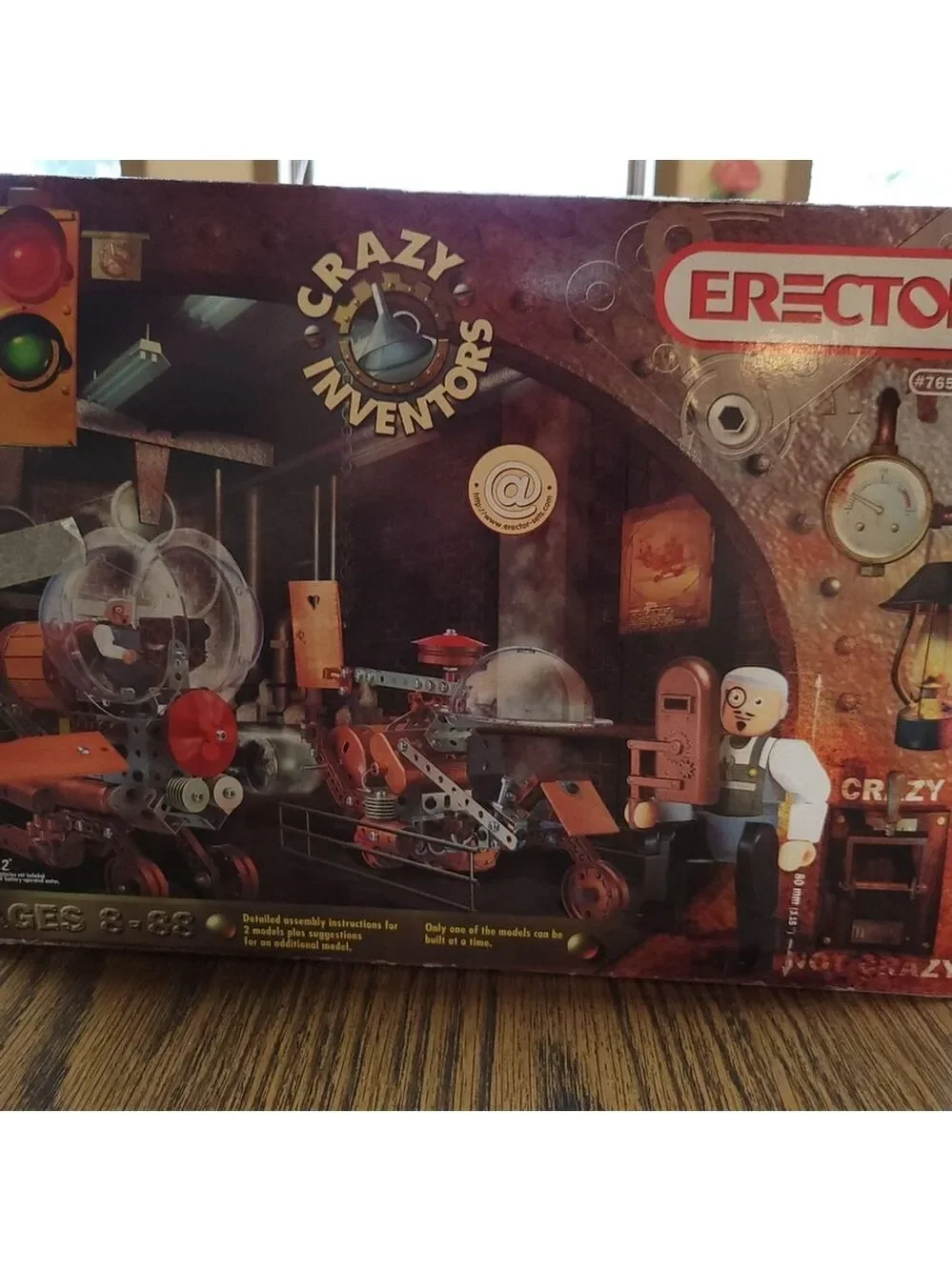 Erector 7650 Vintage Collectible Helicopter Toy Set